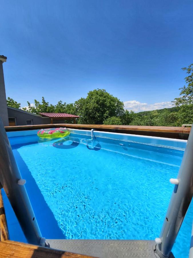 Apartman Goga With Pool And Jacuzzi لابين المظهر الخارجي الصورة